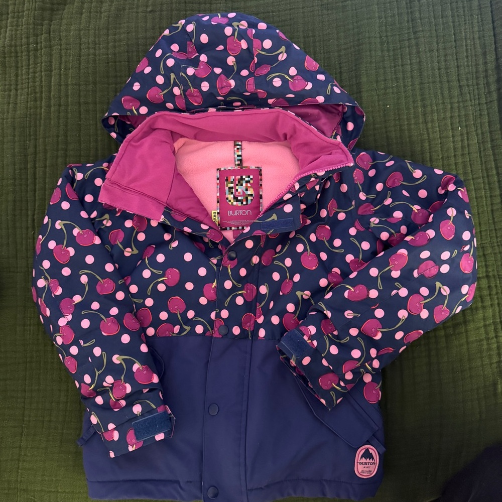 Burton Dryride Kids Cherry Print Jacket